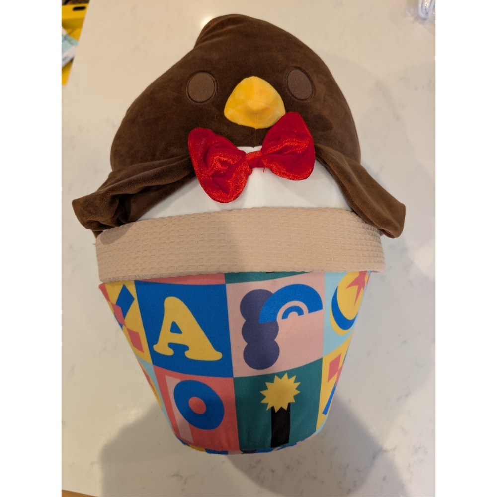 Disney Munchlings Wheezy Chocolate Dipped Cone Plush 17" Toy Story Pixar